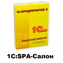 Клиентские лицензии 1С:Предприятие 8. SPA-Салон - 1С Предприятие | сопровождение и продажа в Екатеринбурге